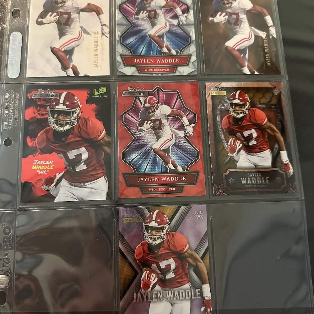 Jaylen Waddle Rookie Cards
